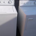 washer and dryer pickup